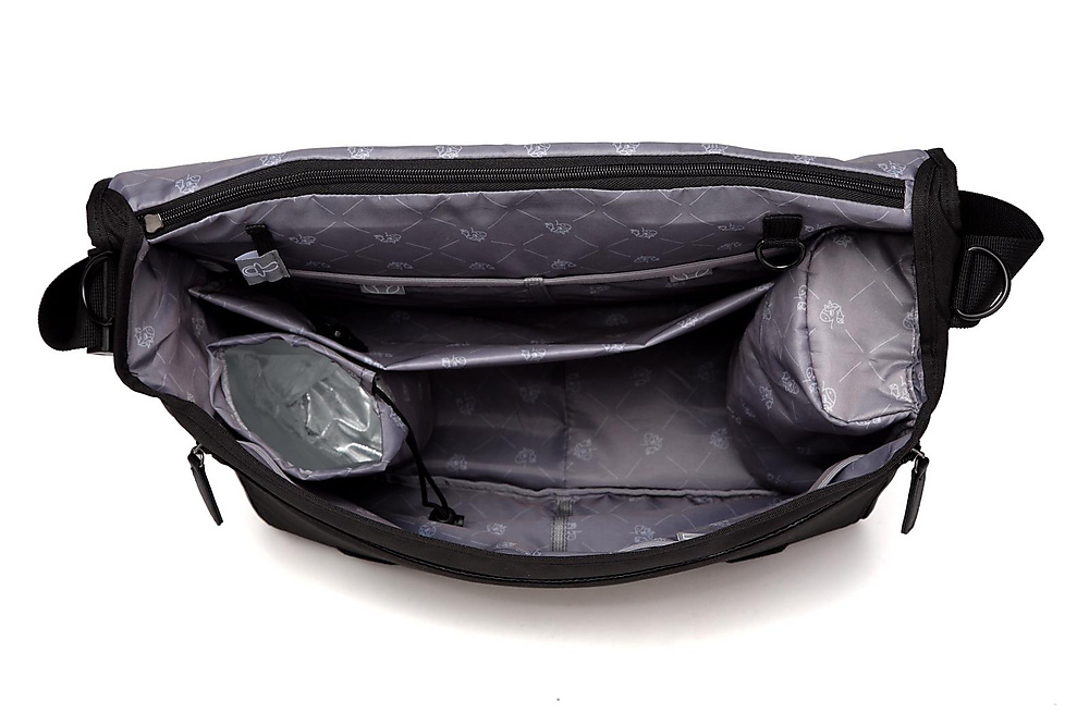 Black Cross Shoulder diaper bag
