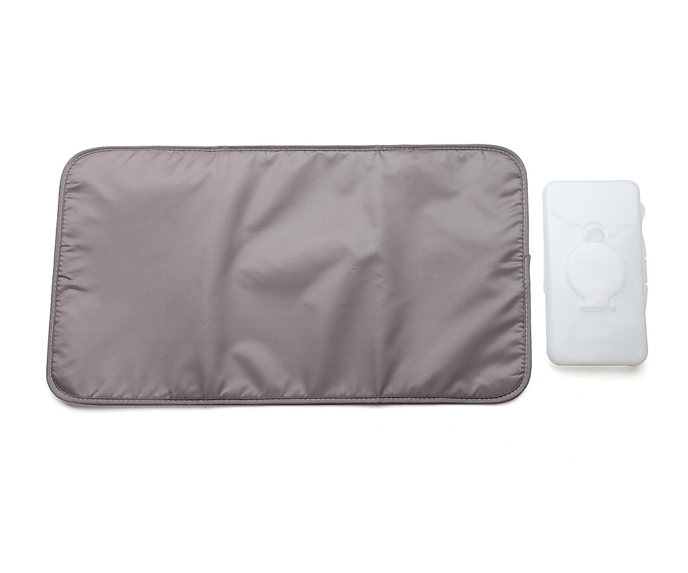 colorland shoulder diaper bag (Grey\pink)