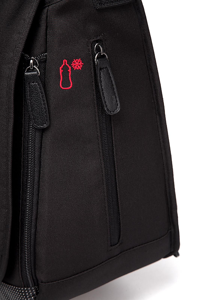 Black Cross Shoulder diaper bag