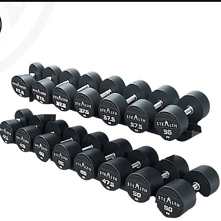 Stealth Dumbbell Set ( 27.5 to 50kg)