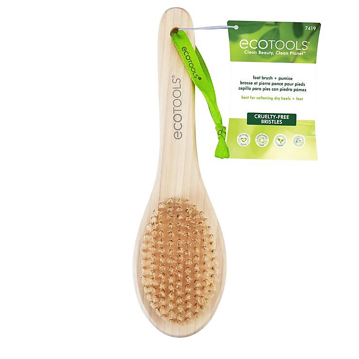 فرشاة و حجر للأقدام ecotools