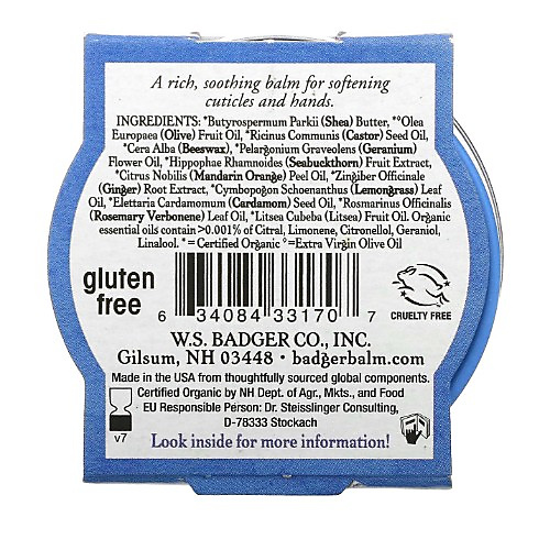 An Organic Butter for the Skin Around the Nails