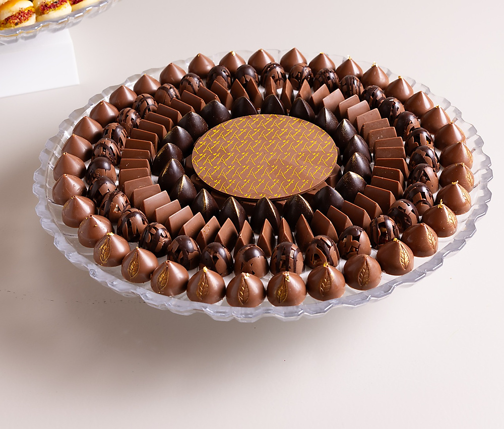 الصينيه الكرستال القاعده حلو قهوه