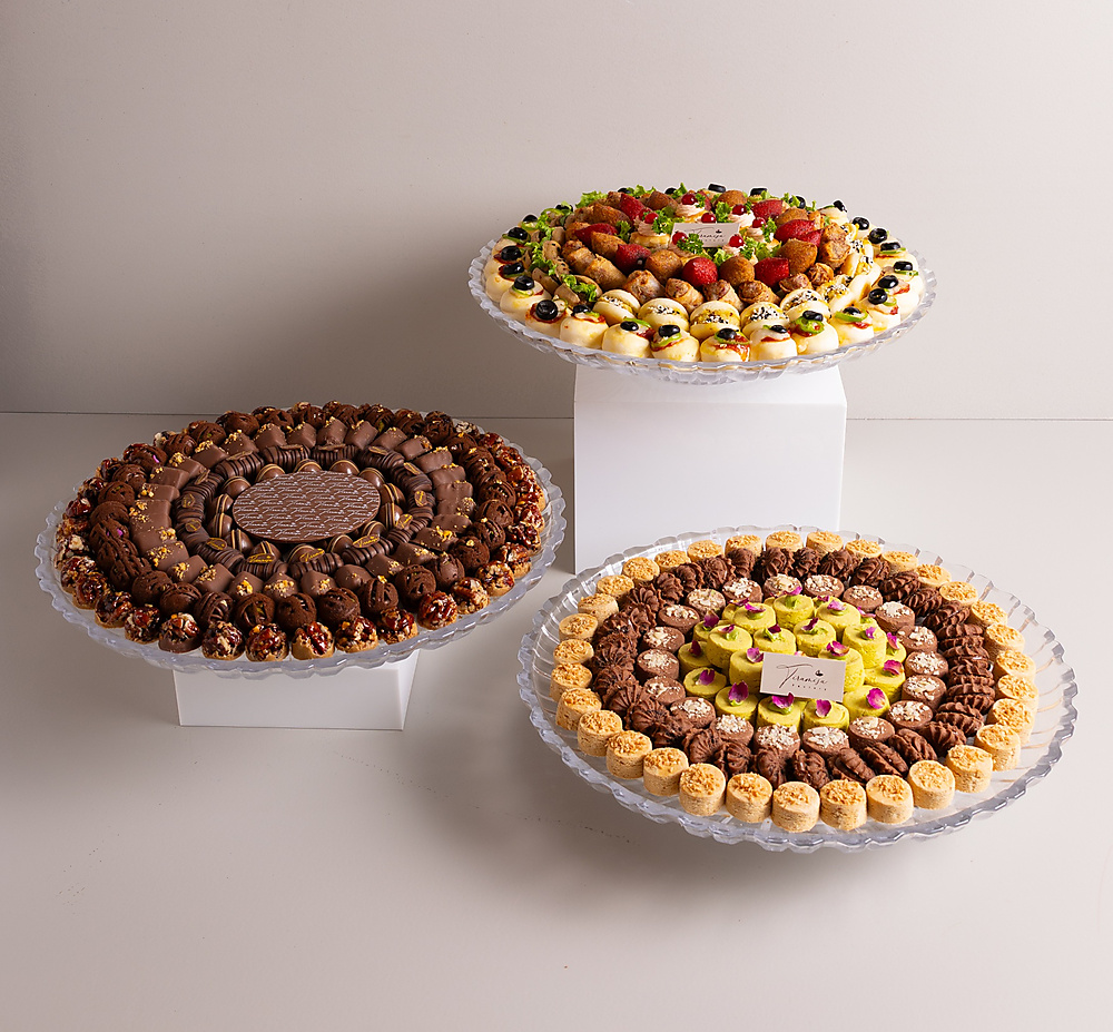 الصواني 3 الكرستال شوكلت موالح غريبه الاسبيشيل