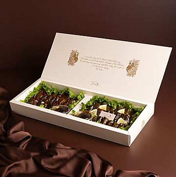 بوكس الطاووس ورق عنب