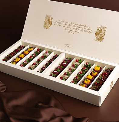 بوكس الطاووس الملكي ورق عنب اسبيشيل