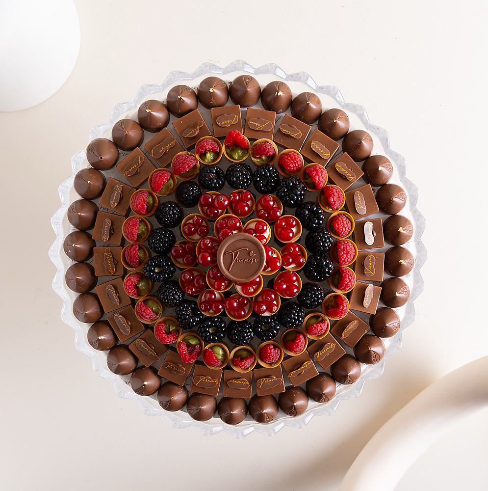 Crystal Tray – Fruit & Chocolate