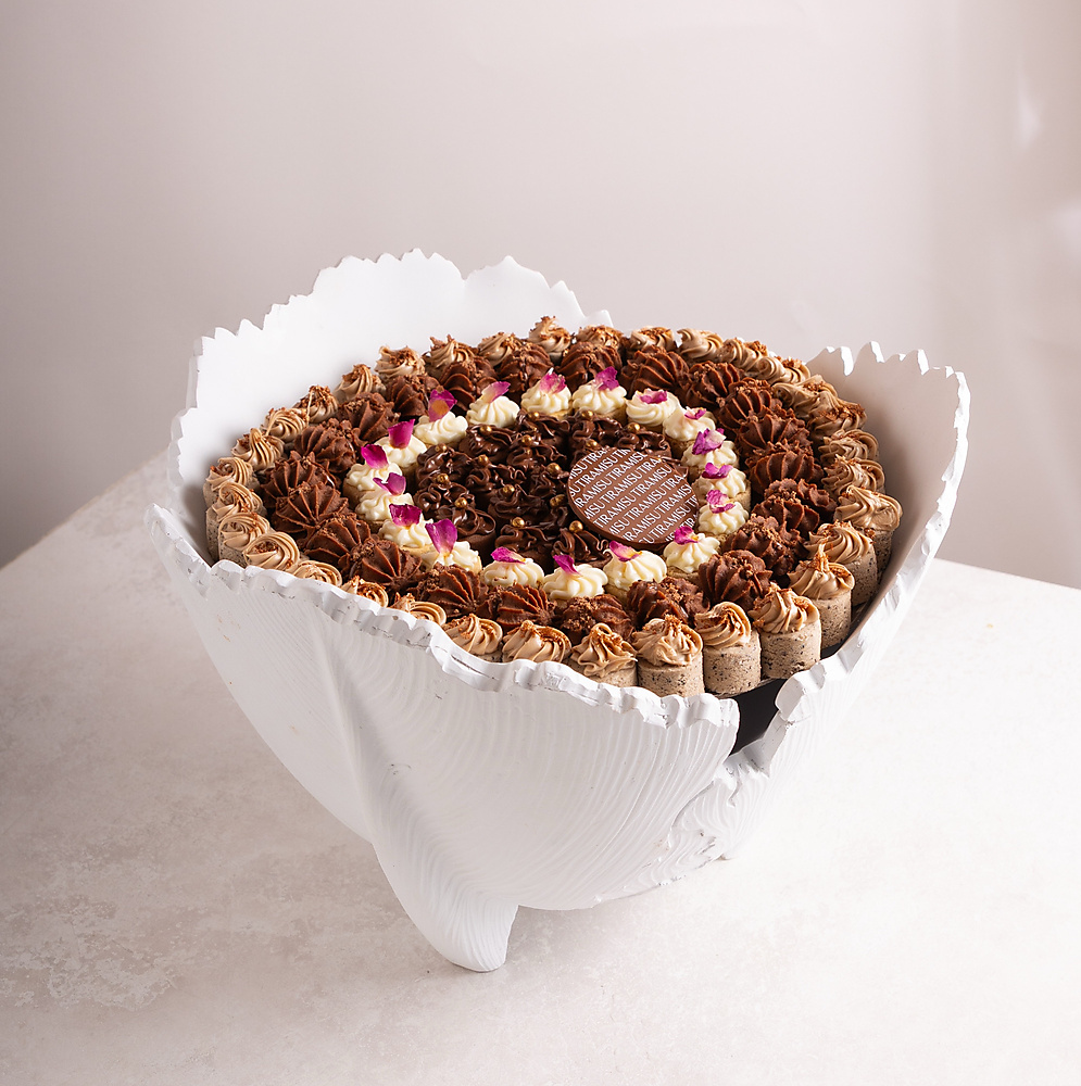 صينيه المناسبات الأبيض غريبه