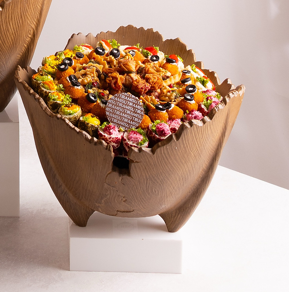 صينيه المناسبات الخشبيه موالح