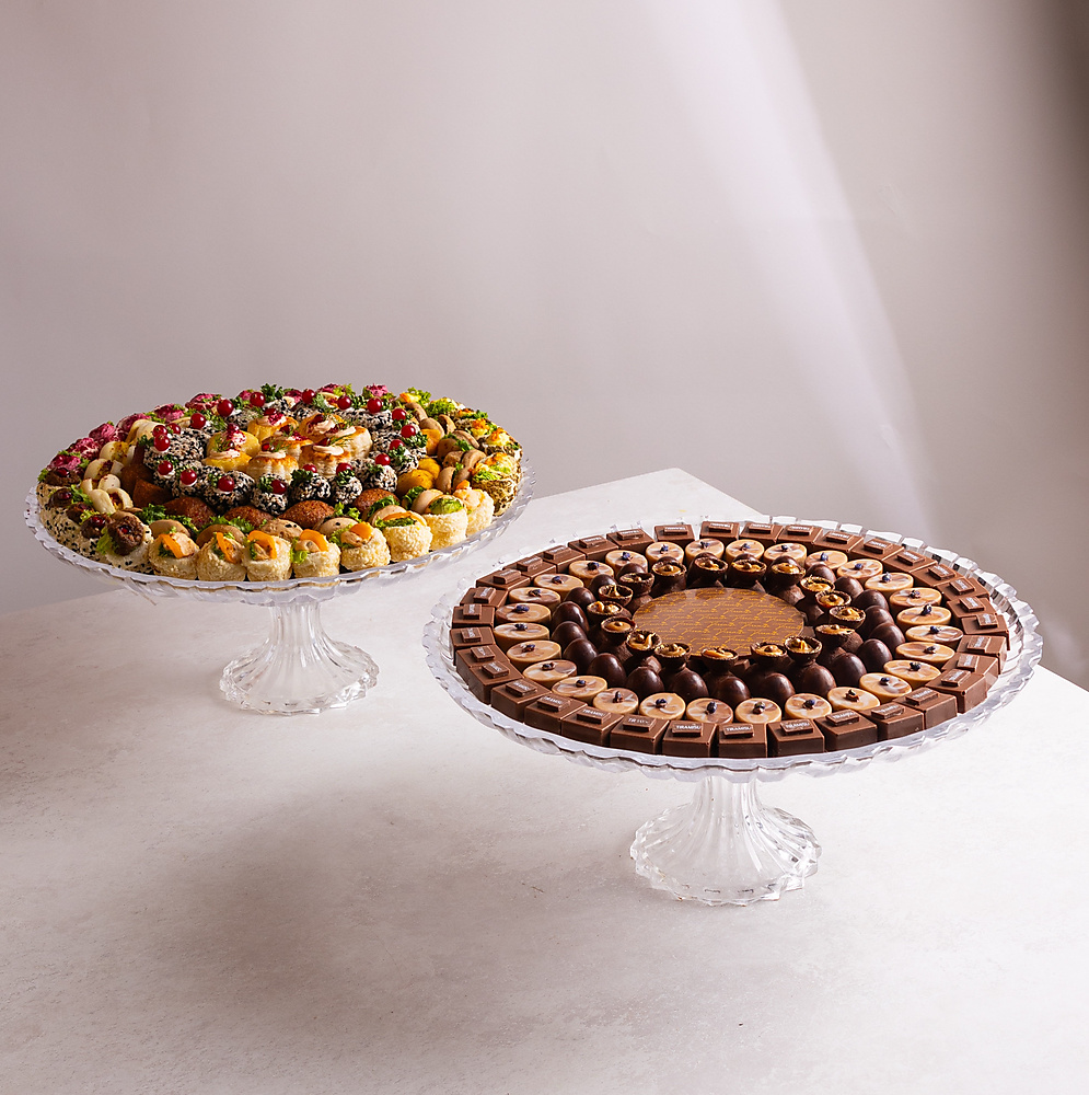 عرض الصواني الكرستال شوكلت موالح