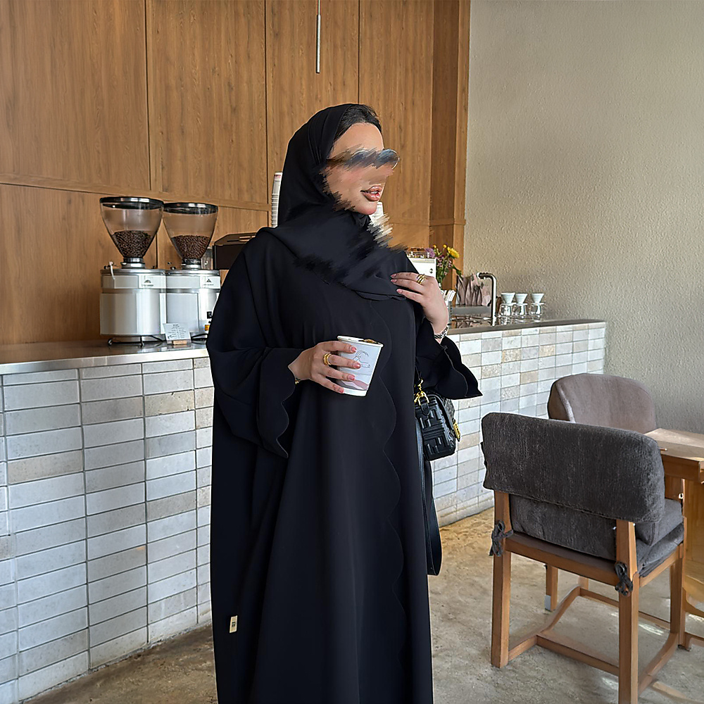 Modern Jeans Abaya – Korean Crepe Fabric
