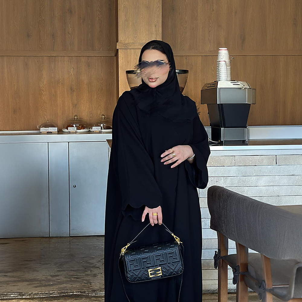 Modern Jeans Abaya – Korean Crepe Fabric