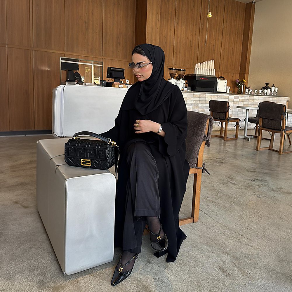 Modern Jeans Abaya – Korean Crepe Fabric