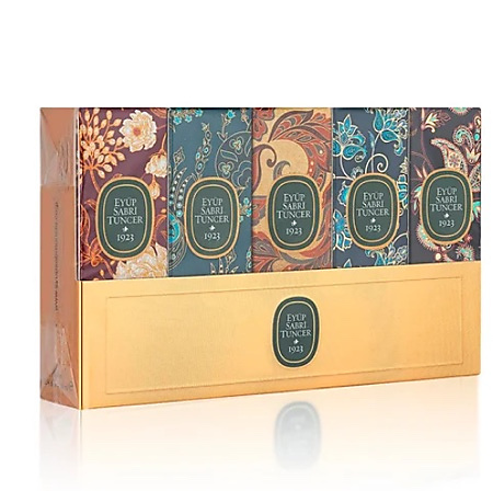 كالونيا طقم هديه خمس عبوات 16 مل بعطر العود