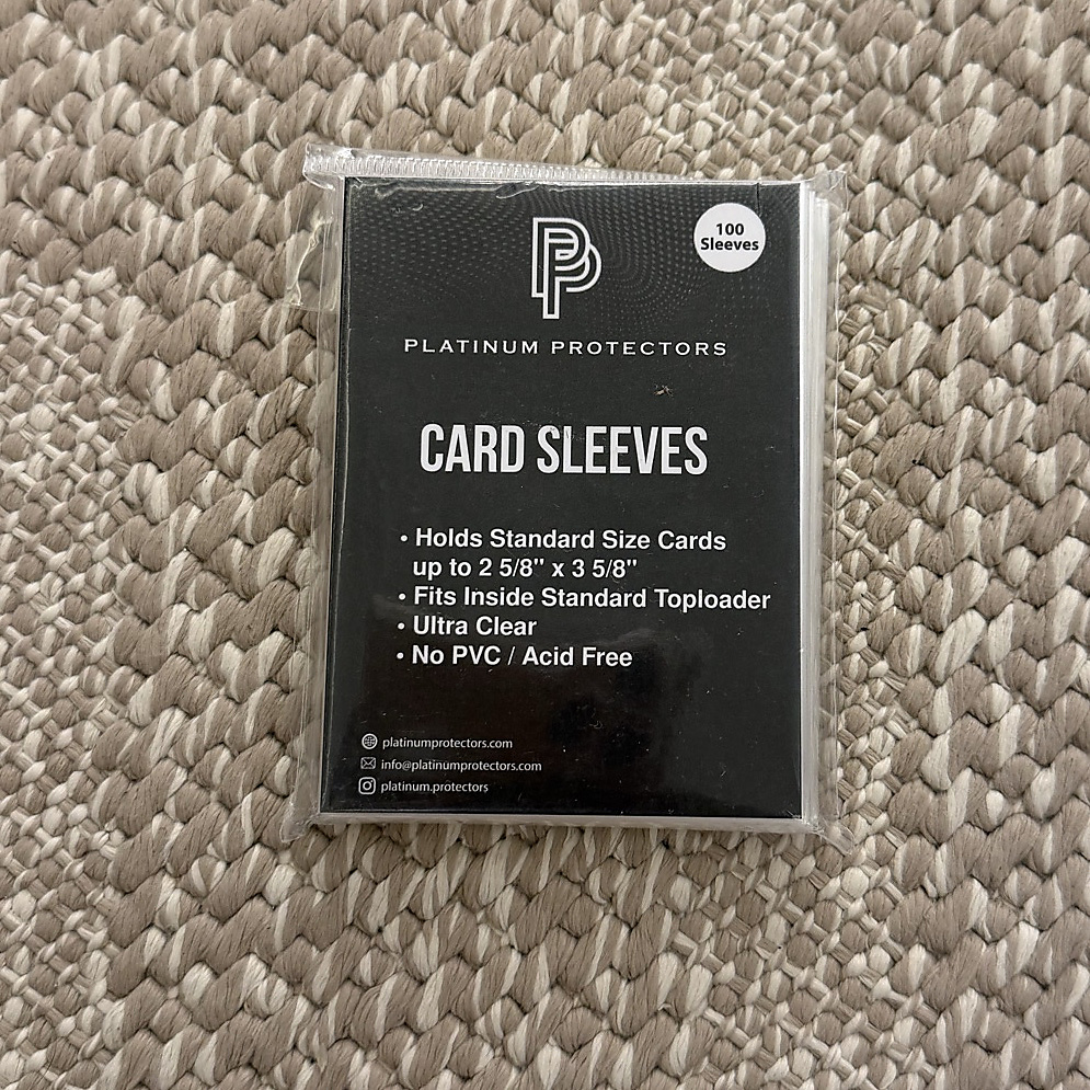 Card Sleeves - Platinum Protecter