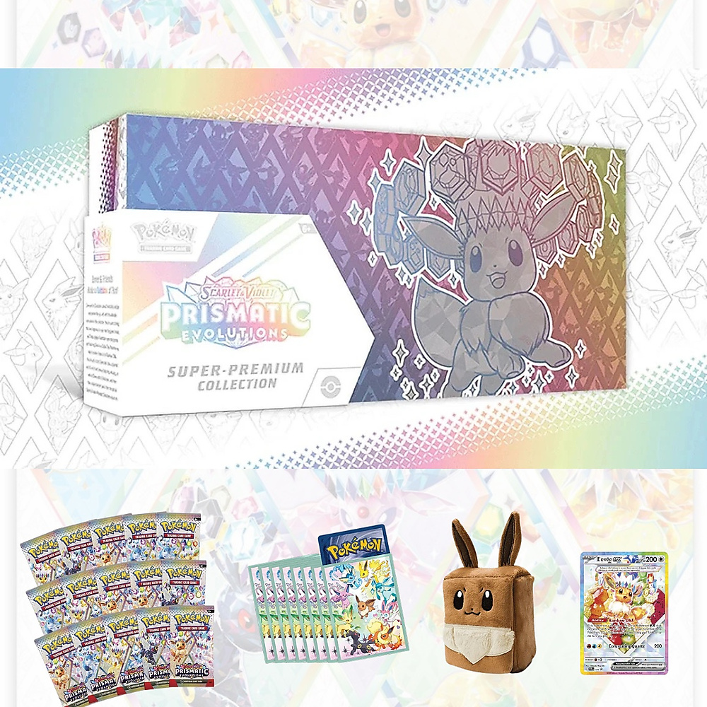 Prismatic evolutions super premium collection