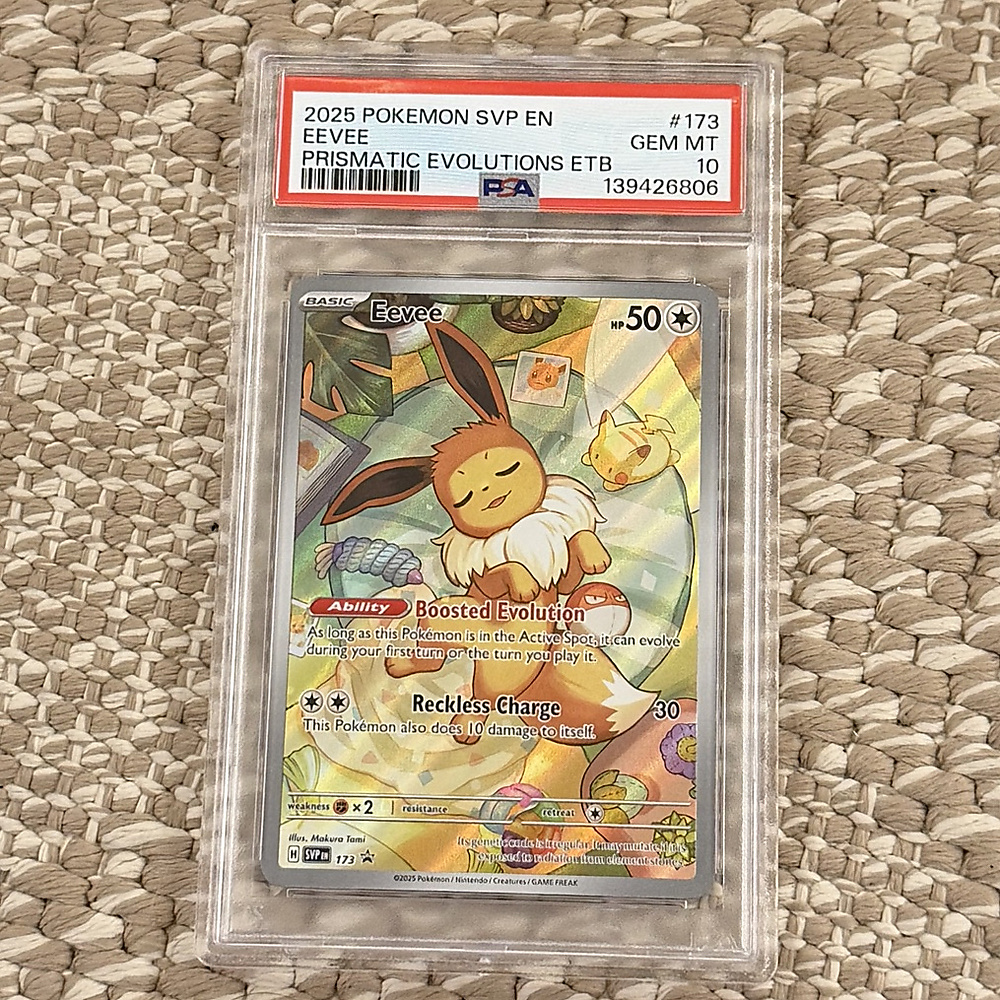 eevee - prismatic evolutions PSA10