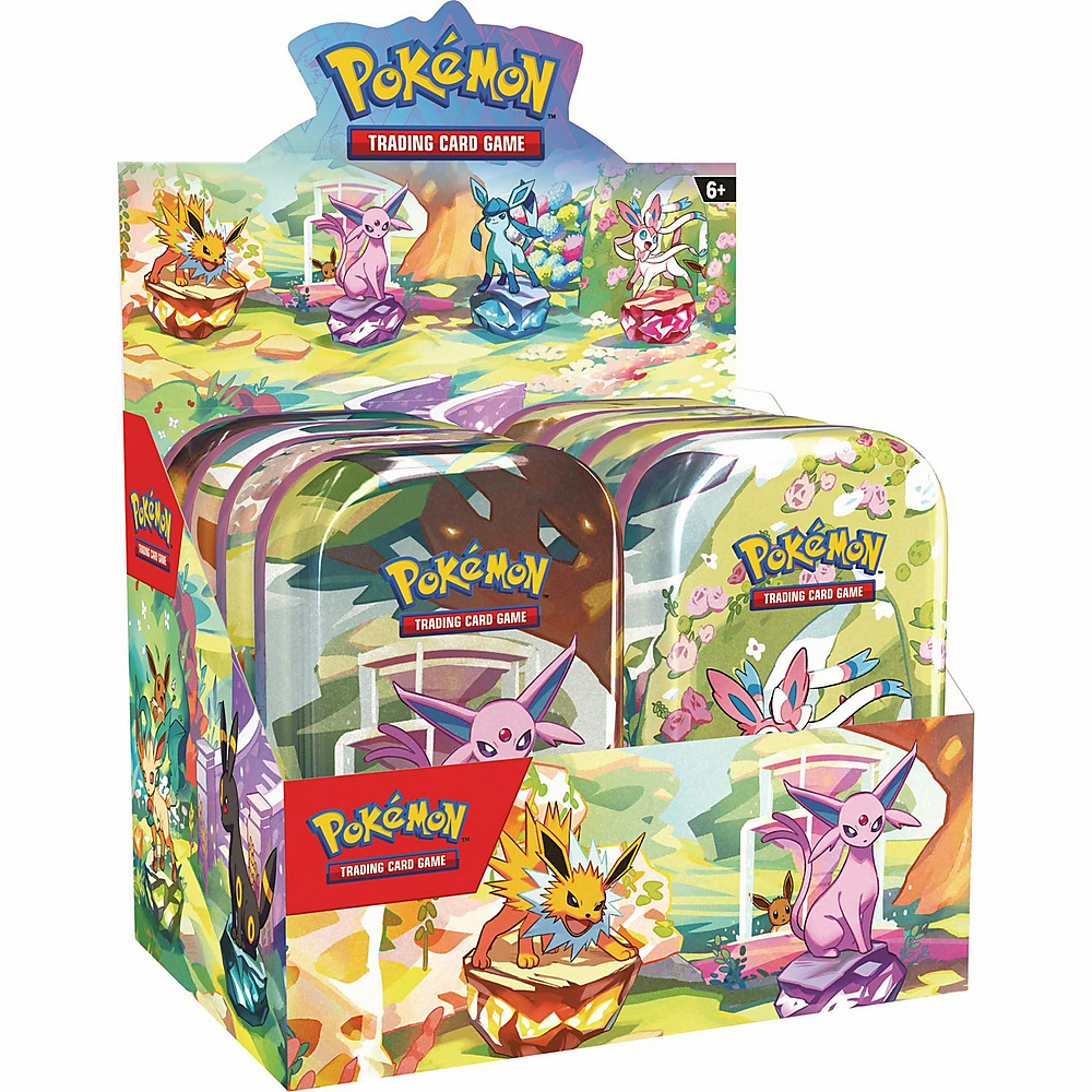 Prismatic mini tin display