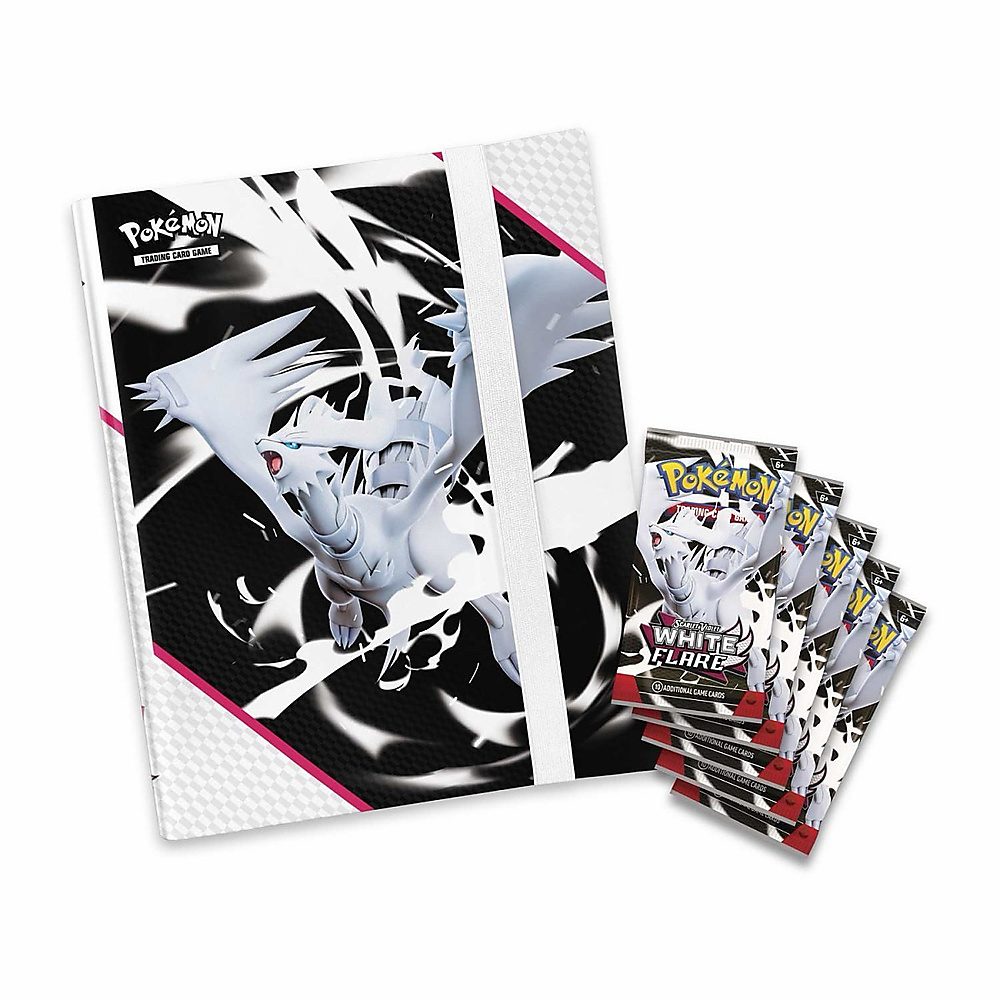 White flair binder box