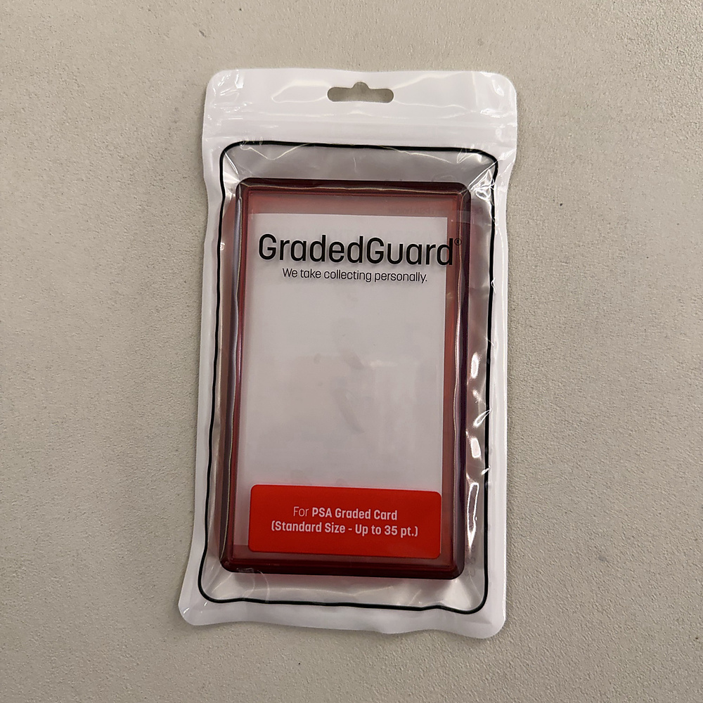 GradedGuard - Ruby jewel case - for psa