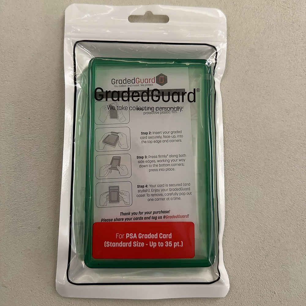GradedGuard - Emerald jewel case - for psa