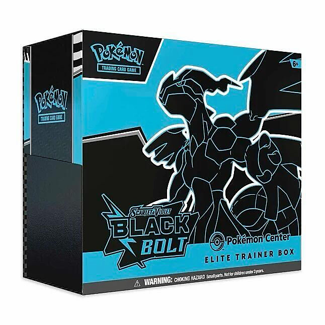 Black Bolt Pokemon center ETB