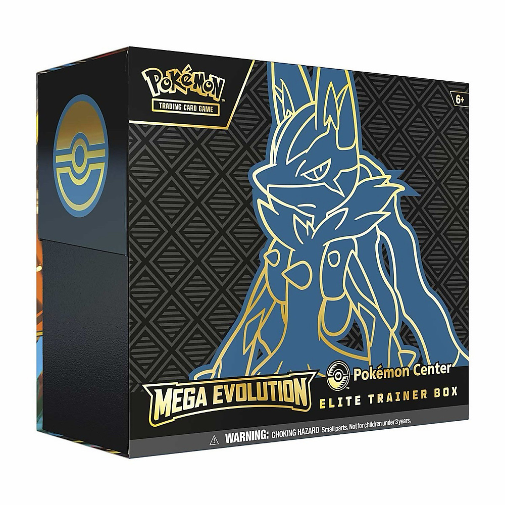 Mega evolutions lucario ETB pokemon center