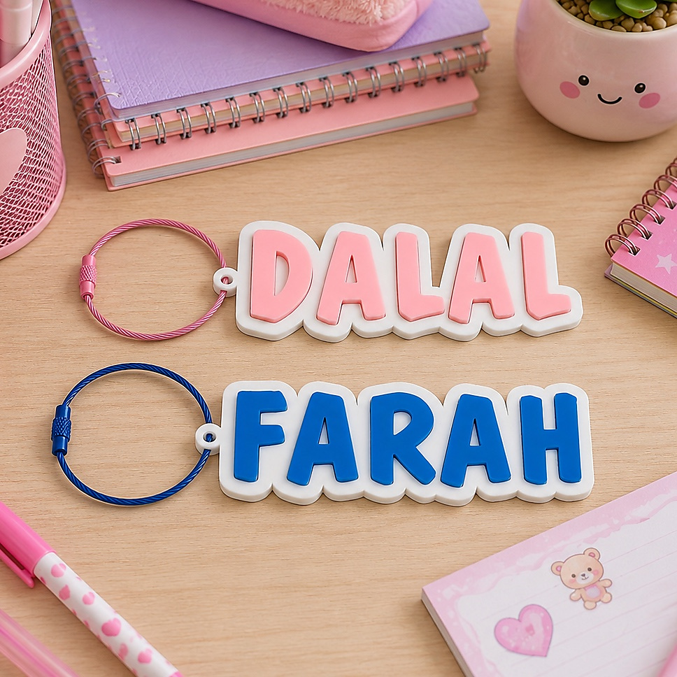 Name Tag - White