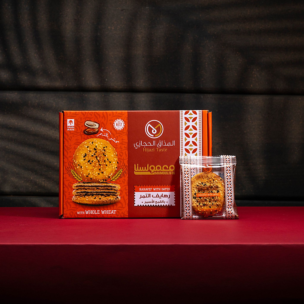 Date and brown wheat flatbreads - 400 grams