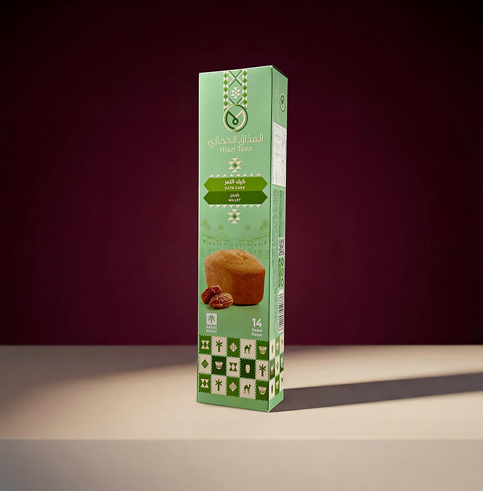 Date and millet cake, 14 pieces, Hijazi flavor