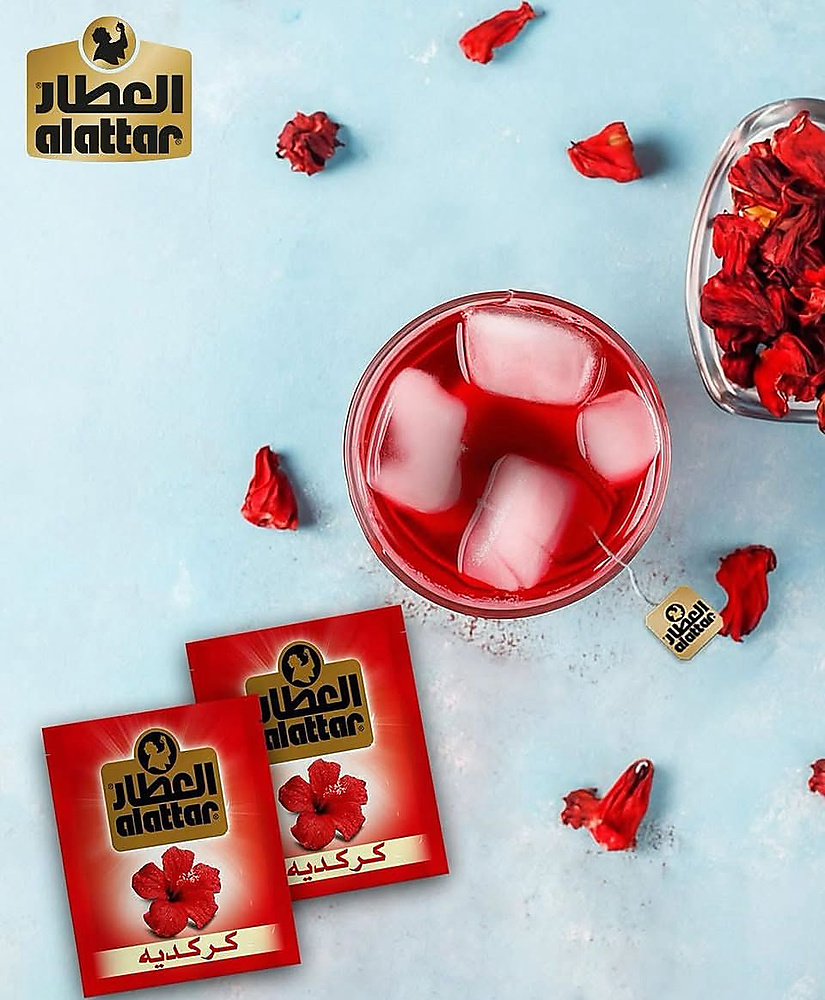 Hibiscus, 20 sachets, herbalist