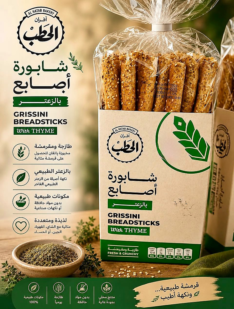 Zaatar Finger Rusks 300g Wood Oven