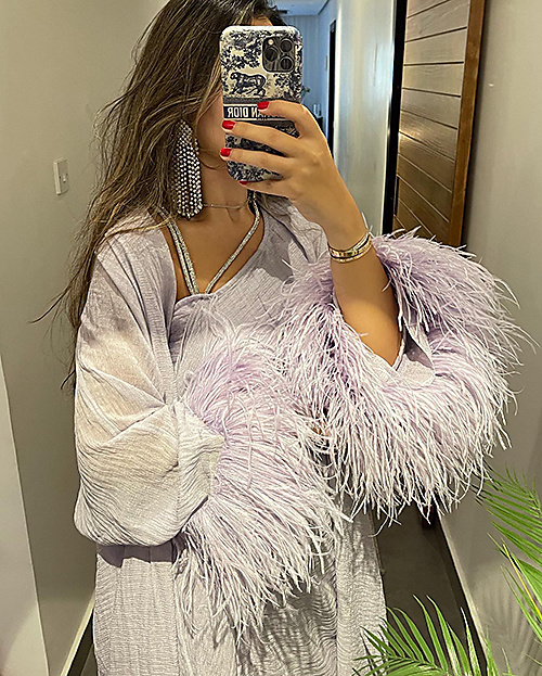 Light Violate Dress