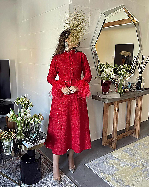 Red Party Dress