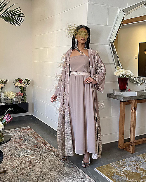 BEIGE KAFTAN