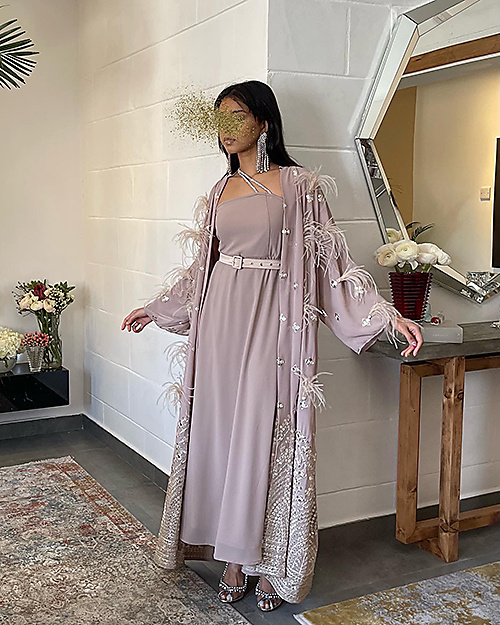 BEIGE KAFTAN