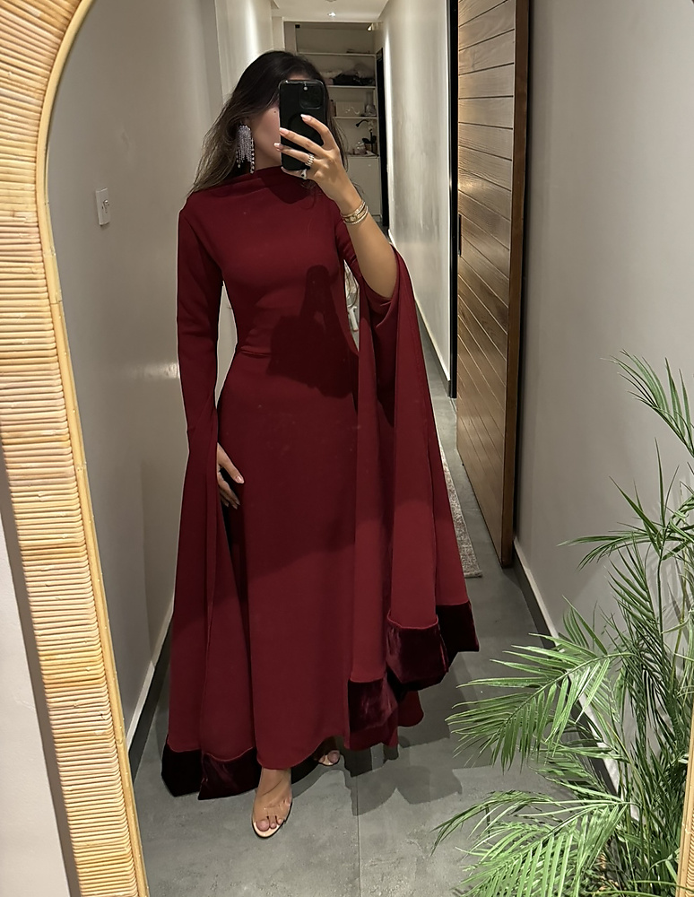 ellet velvet dress
