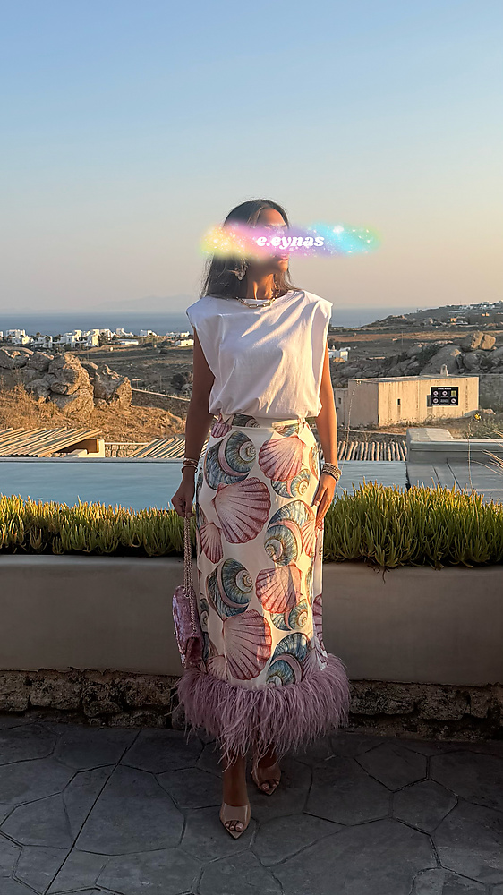 seashell skirt