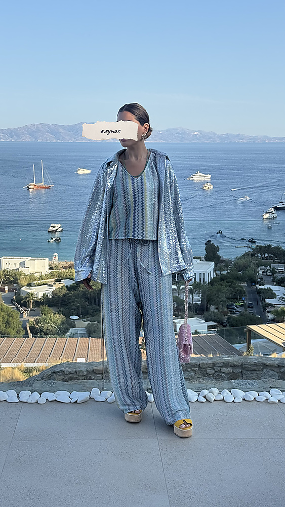 shimmer missoni set