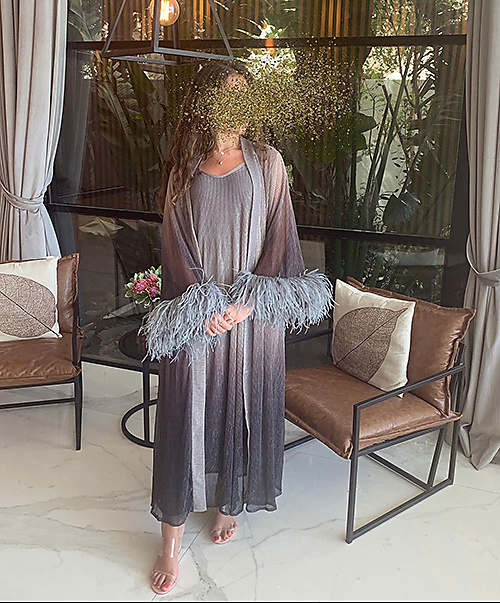 Gray Dress