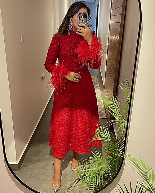 Red Party Dress