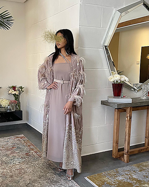 BEIGE KAFTAN