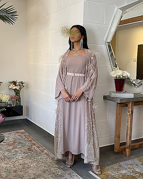 BEIGE KAFTAN