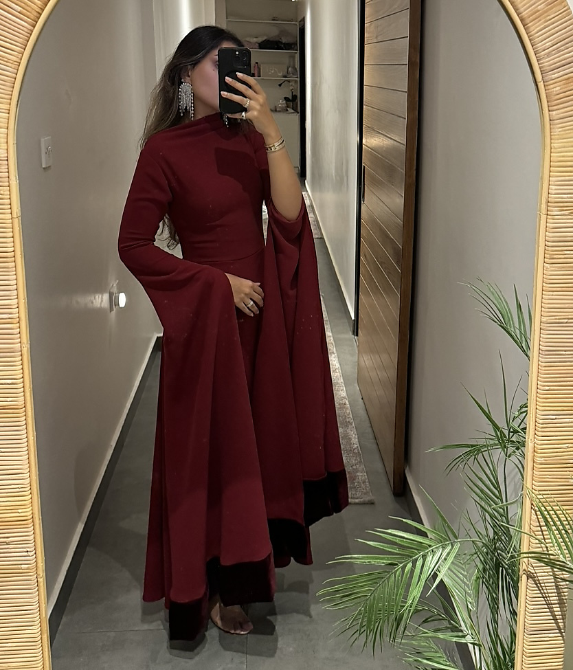 ellet velvet dress