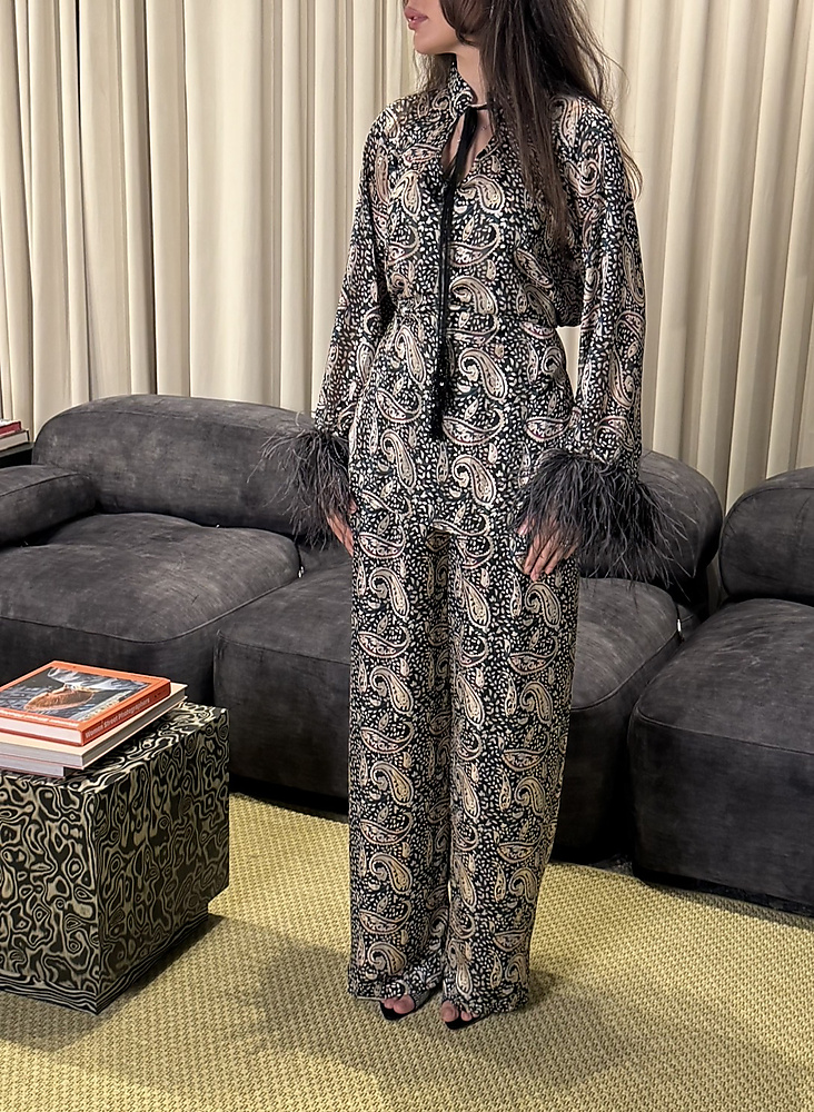 black etro polka
