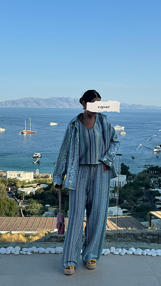shimmer missoni set