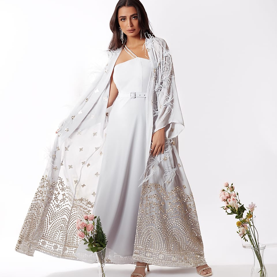 GREY KAFTAN