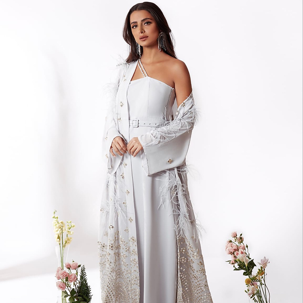 GREY KAFTAN