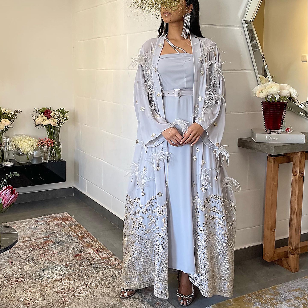 GREY KAFTAN