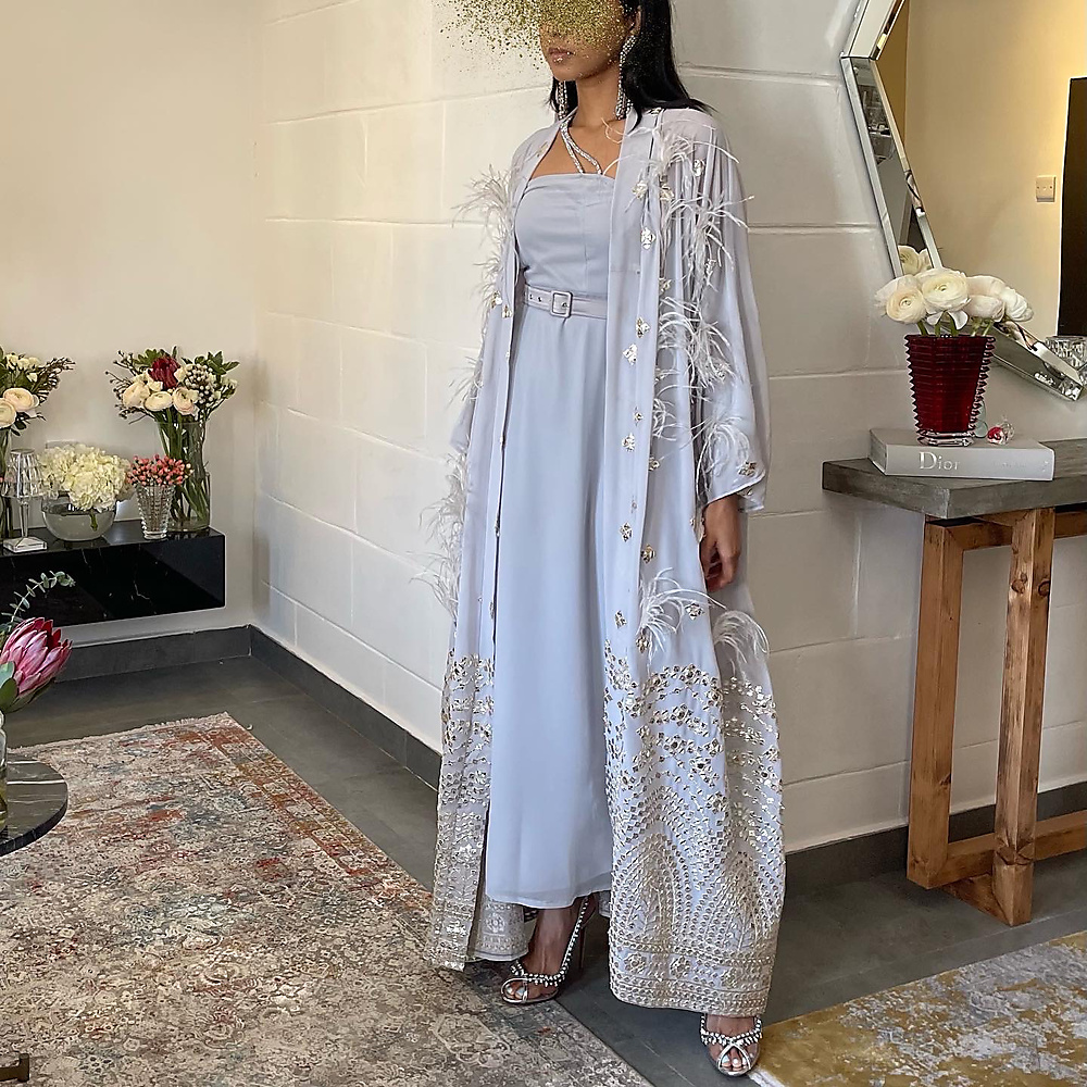 GREY KAFTAN